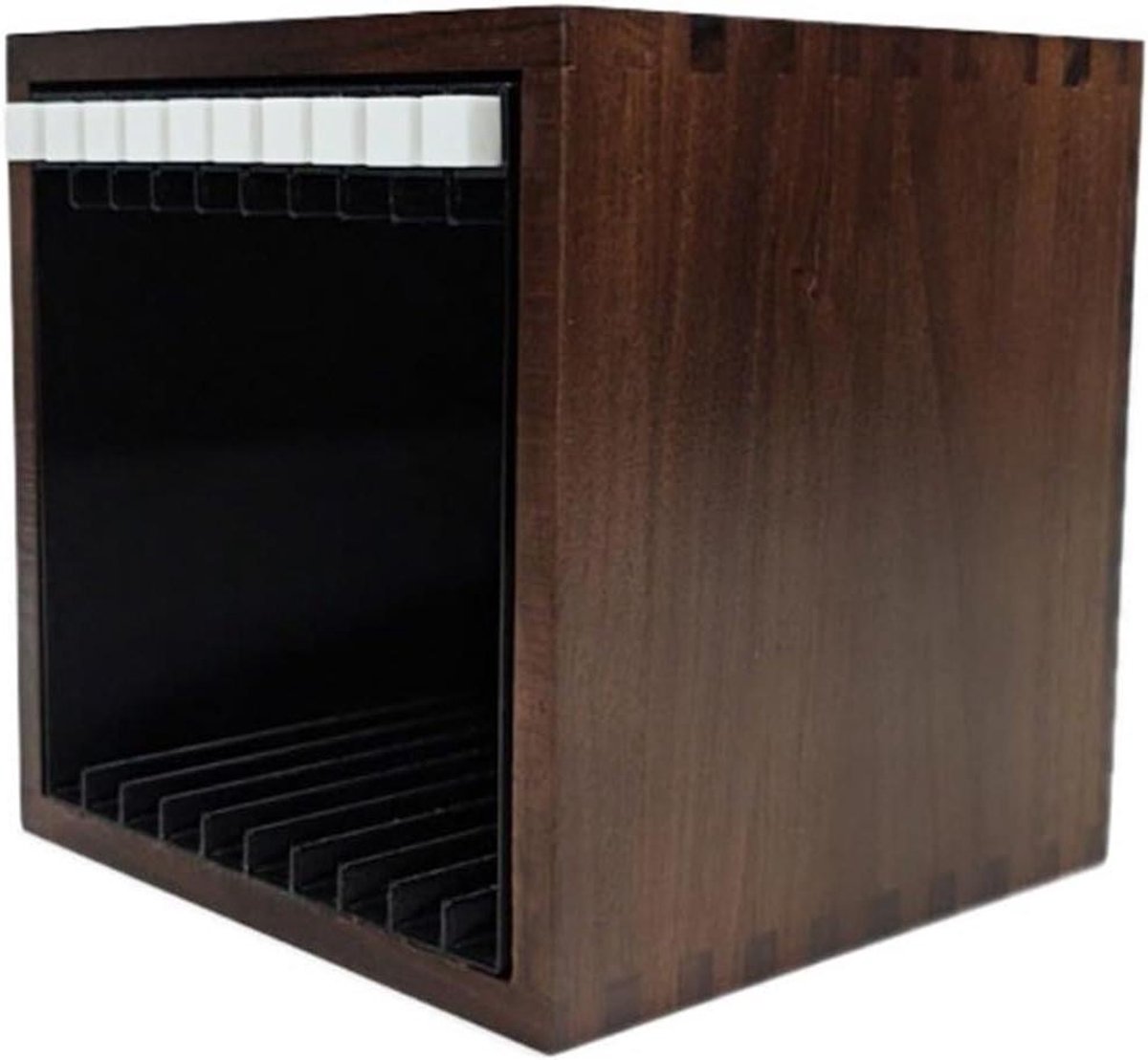 CD-houder - Albumplank - Media Organiseren - Pop-up ontwerp - 166 cm - Houtkleur