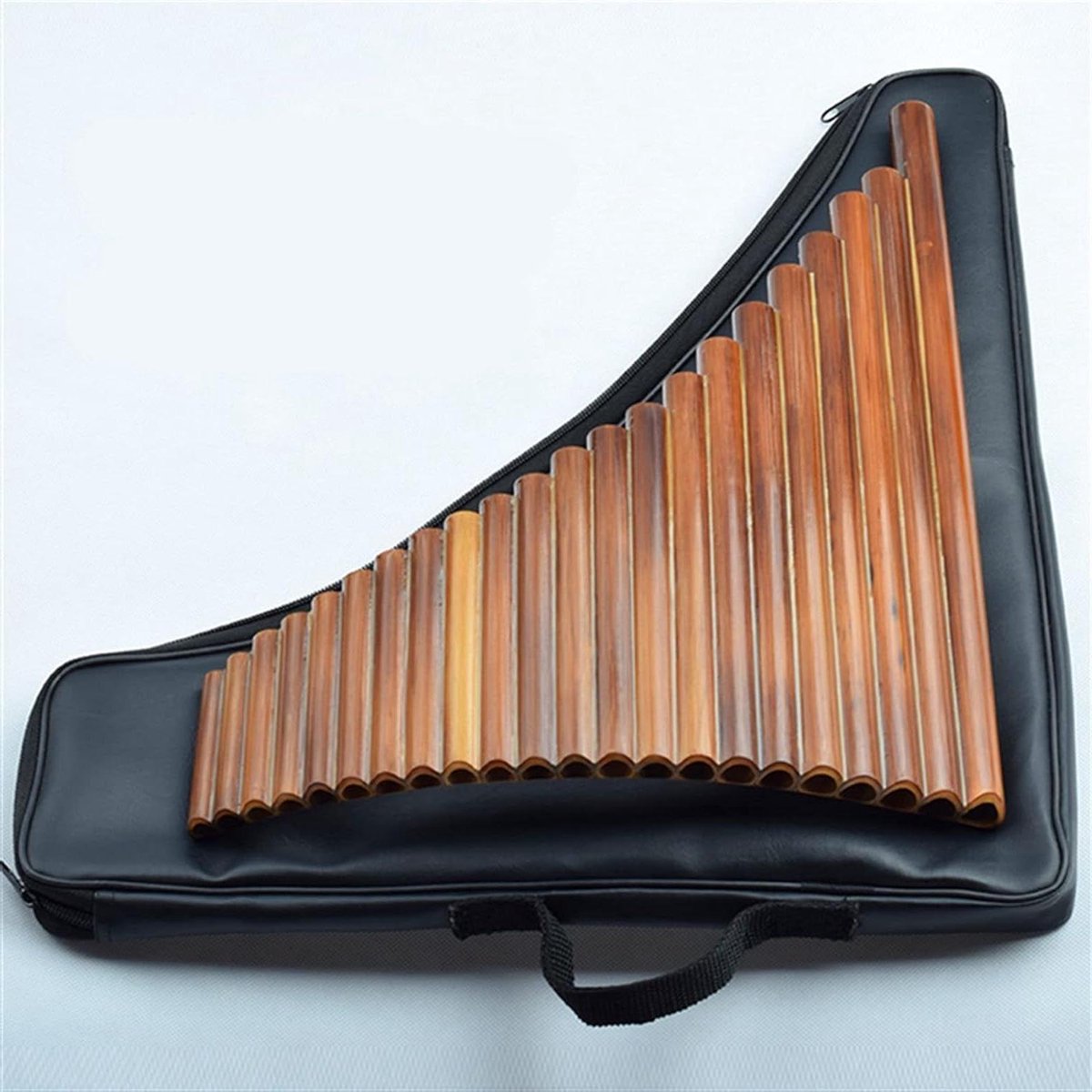 Panfluit Instrument - Bamboe Fluit - Muziek Maken - 22 Pijpen G Toets - Handgemaakt - Natuurlijk