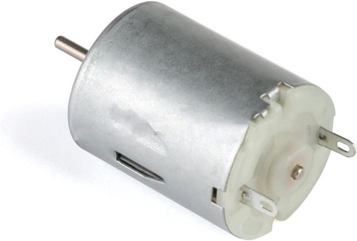 Elektrische Motor - Mini Motor - Hobby Projecten - Permanente Magneet - DC 7.2V - Zilver