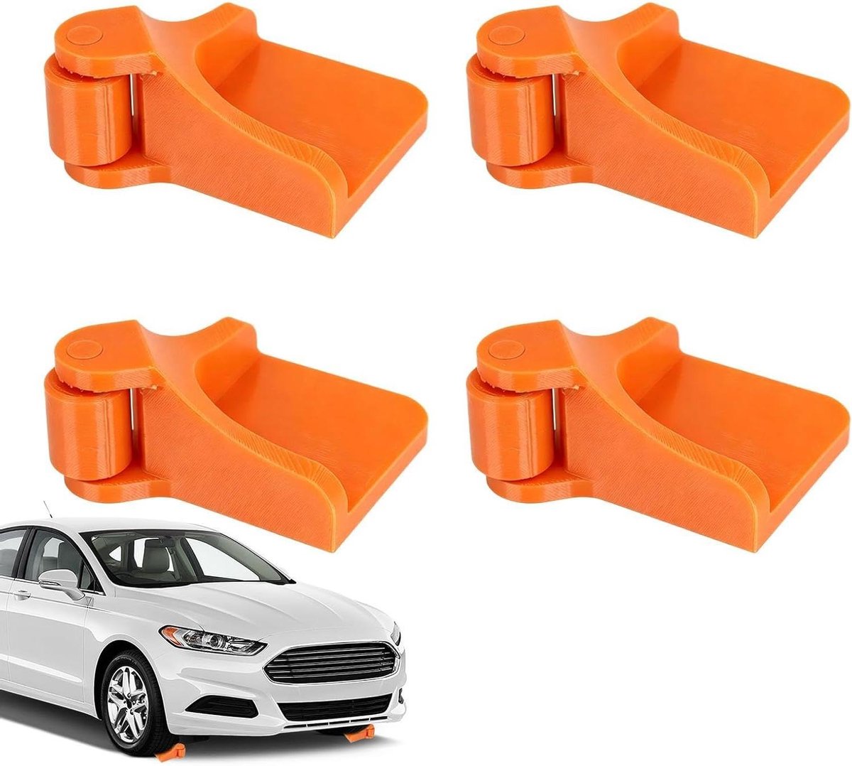 Slang Rol - Hose Roller - Voertuig Reinigen - Moeiteloze Beweging - 12x12x4 cm - Oranje