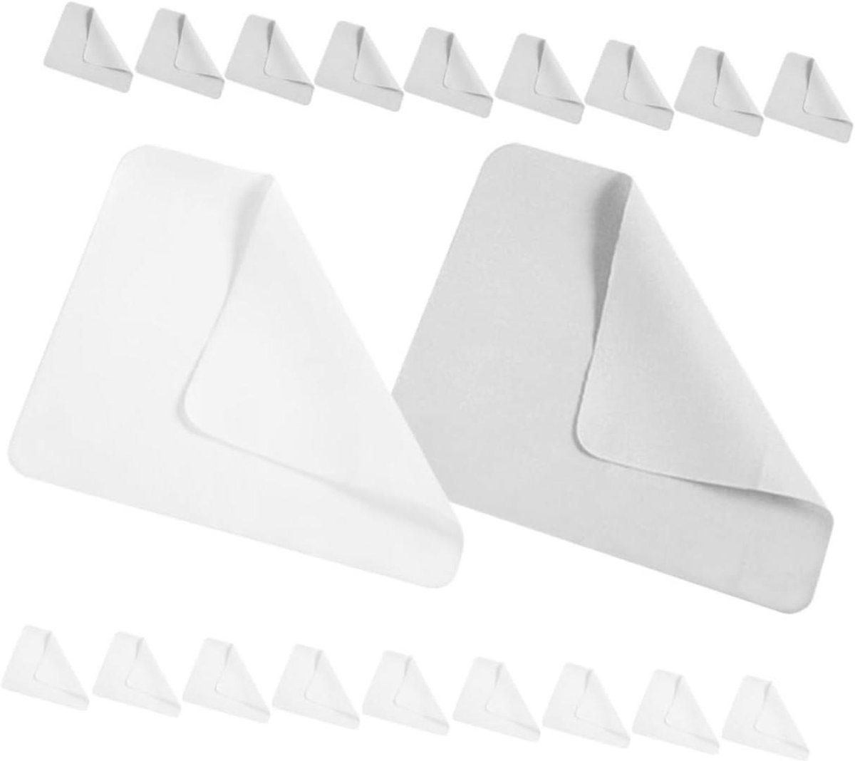NOLITOY 1 Set Brillenpoetsdoekje Brillenreinigingsdoekje Lens Doek Reinigingsdoekjes Voor Brillen Brillendoekjes Brilreinigingsdoekje Lens Doek Lens Vegen Polijstdoek Suède 20 Stuks