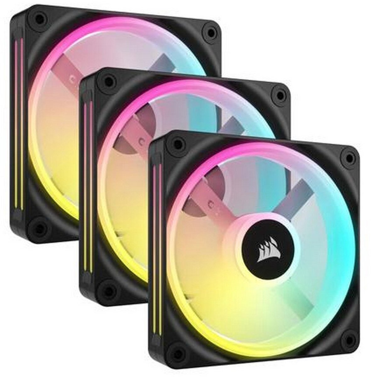 Corsair Air CO-9051002-WW koelsysteem voor computers computer behuizing ventilator 12 cm zwart 3 stuk(s)