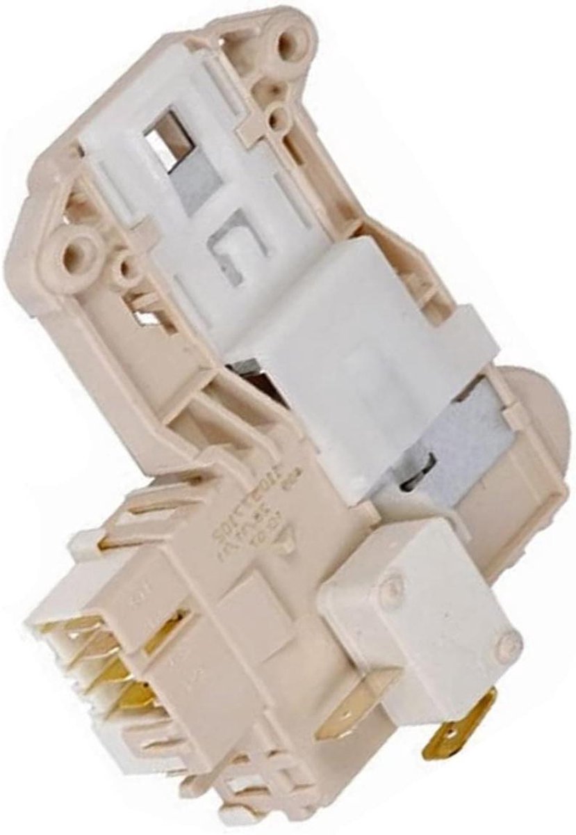 Deurbeveiliging Wasmachine - Sluiting Slot - Apparaat Reparatie - Speciaal Onderdeel - Standaard Maat - Wit