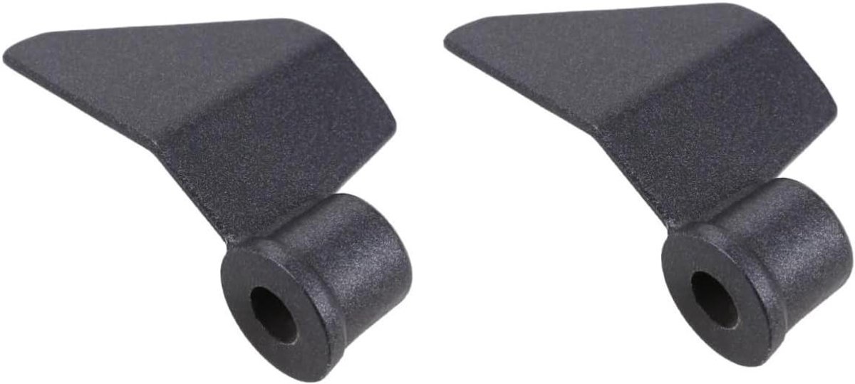 Broodbakmachine Accessoires - Roerblad Mixerwaaier - Vers Brood Maken - Duurzaam Metaal - 2 Stuks - Zwart