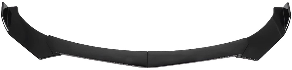 Dailygoods - Dailygoody - Voorbumper Lip Splitter - Body Kit Spoiler - Glanzend Zwart - Universeel - Frontspoiler - Geschikt voor D5 Deur