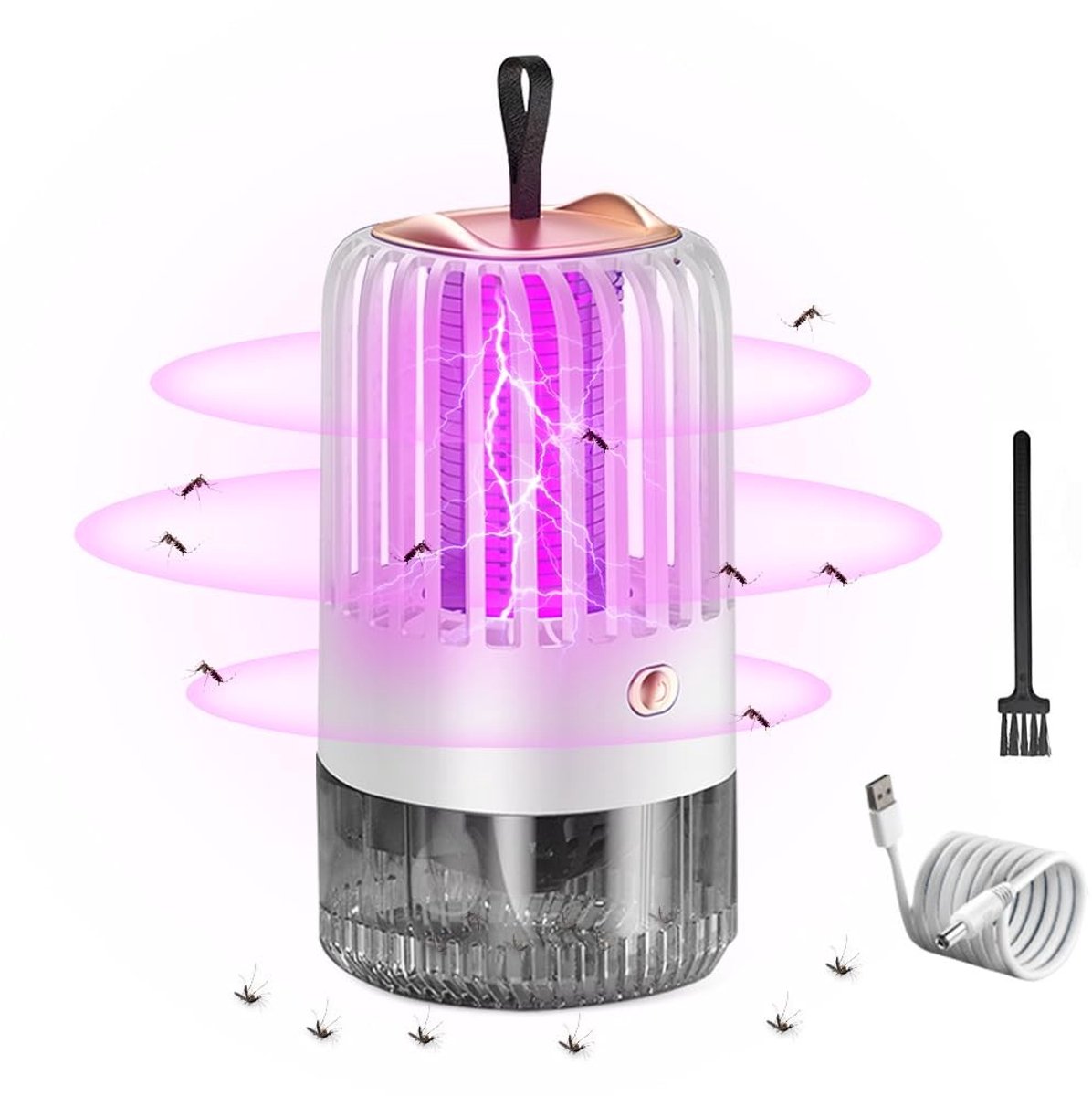 Dailygoods - Draagbare Elektrische Muggenverdelger met LED Licht