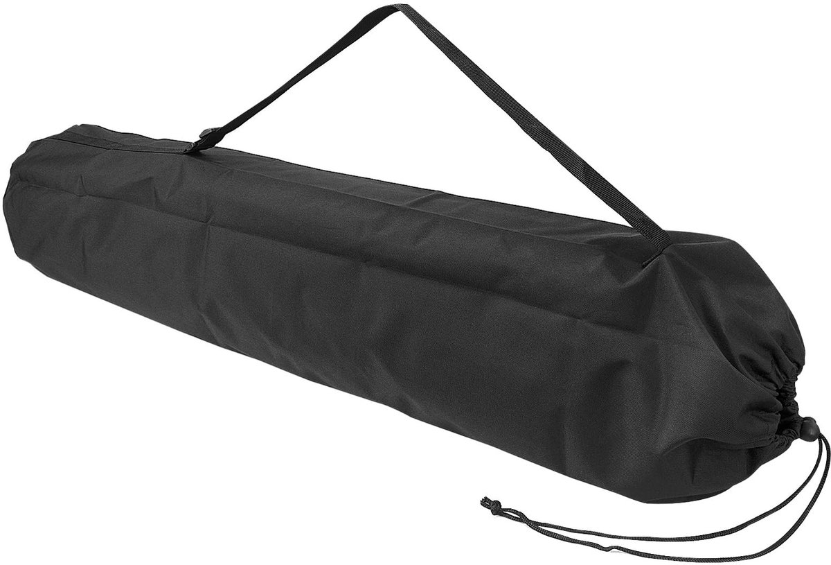 Dailygoods - Dailygoody - Campingstoel vervangende tas - Opvouwbare stoel tas - Zwart - Draagtas voor buiten - Ideaal voor sportevenementen - Geschikt voor klapsto