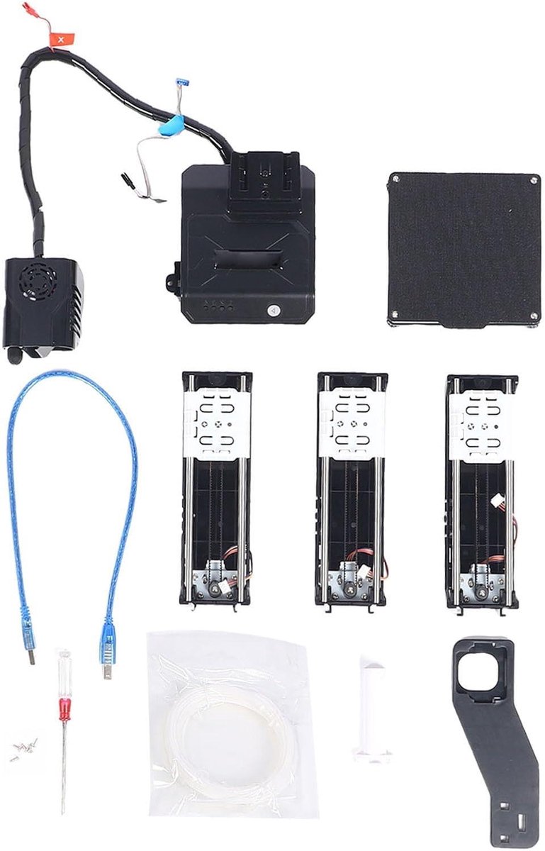 3D Printer - Mini Printer - Hobby Projecten - Hoge Precisie Printen - 0.05 Mm Laag - Zwart