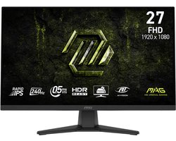 MSI MAG 272F X24 - Rapid IPS Gaming Monitor - Full HD 240hz - 27 inch