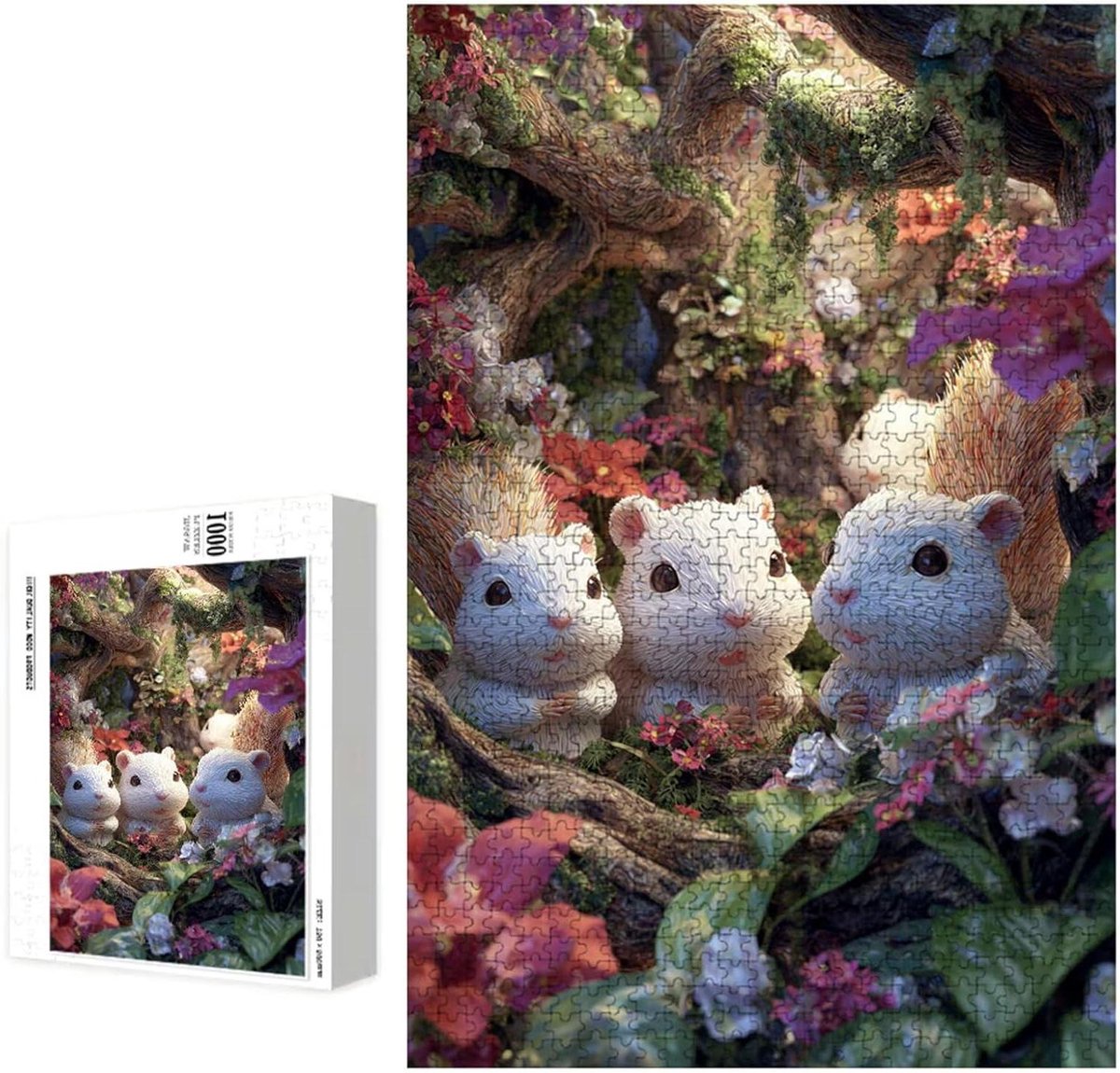 Houten Puzzel - Legpuzzel Volwassenen - Ontspanning Thuis - Premium Lindehout - 147 x 105 cm - Multicolor