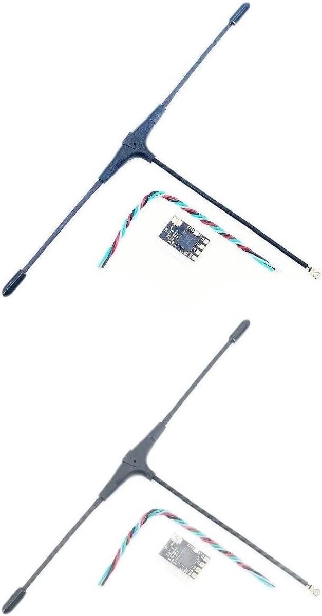 RC Drone Ontvanger - FPV Component - Vliegen en Racen - Compact Ontwerp - 10.5x17mm - Zwart