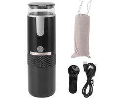 Dailygoods - Dailygoody - Draagbare Koffiezetapparaat - Handkoffiezetapparaat - Ideaal voor Reizen - Compact en Lichtgewicht - Elektrische Espressomachine - Geschi