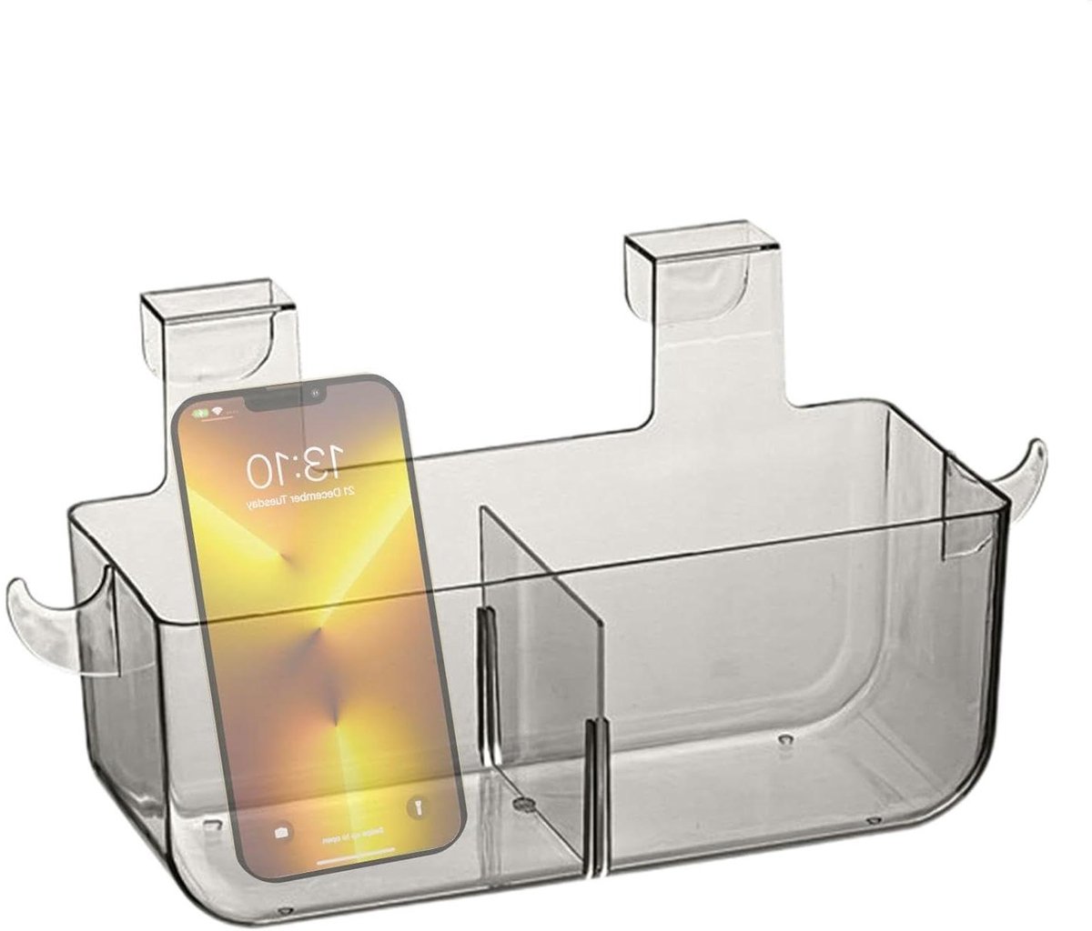 Over de deur organizer - Kast mand - Keuken opbergen - Verstelbare verdeler - 32 x 15 x 13 cm
