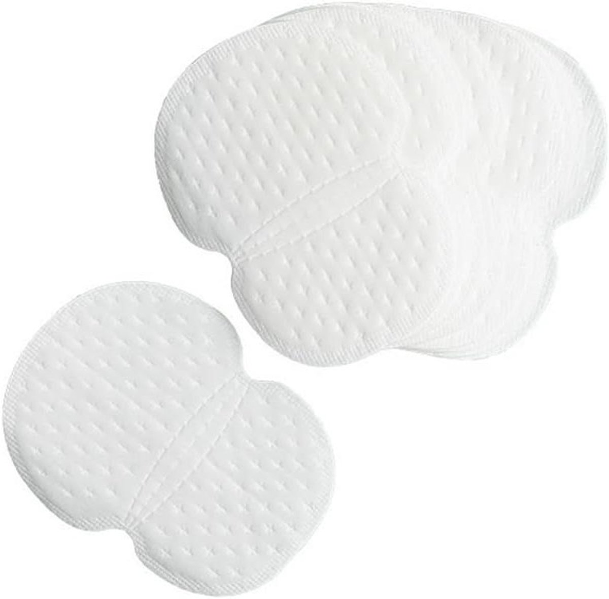 Oksel Zweet Pads - Onderarm Pads - Droog Blijven - Sterk Zelfklevend - 50 Stuks - Wit