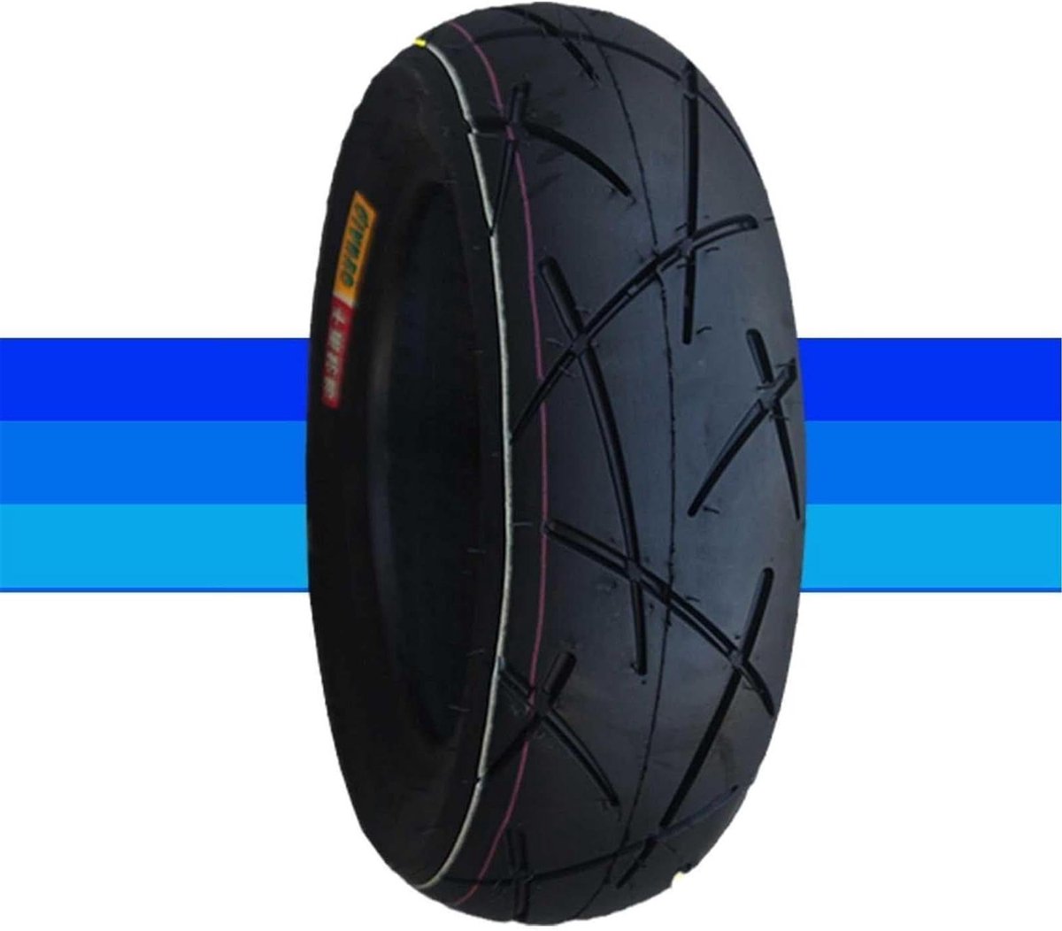 Scooter Band - Tubeless Band - Stabiele Ritten - Lekbestendig Ontwerp - 130/60-10 - Zwart