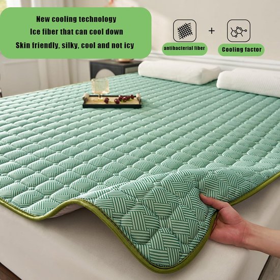 Draagbare roze 2 cm dikke traagschuim slaapmat - ademend opvouwbaar matras voor bed, ideale zomer reizen slaapmat, comfortabele 90 x 200 cm essentiële oplossing — afbeelding 3