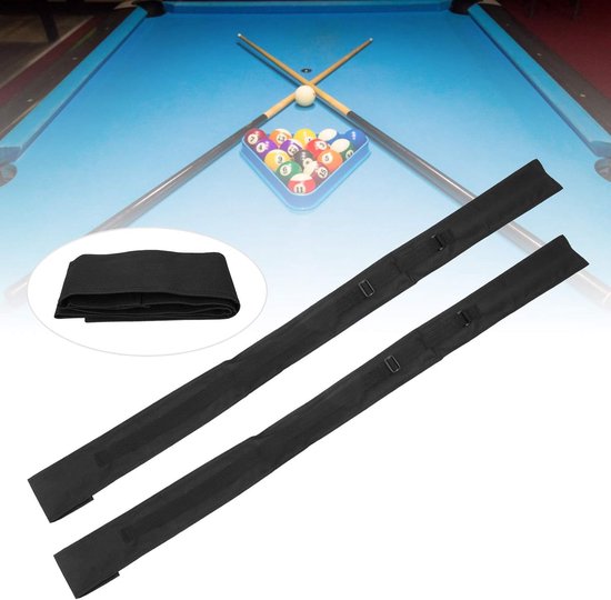 Biljart Keu Tas - Pool Stok Houder - Sport Benodigdheden - Verstelbare Schouderriem - 119 cm - Zwart — afbeelding 3