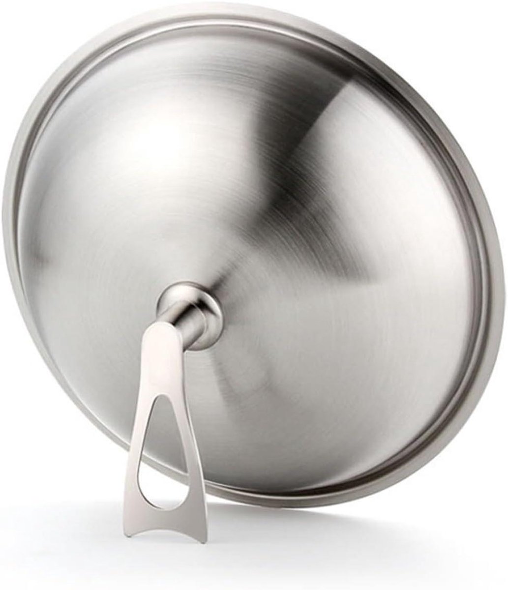 Pannen Deksel - Koepeldeksel Wok - Koken Keuken - Ruimtebesparend Verticaal - 34cm - Metaal