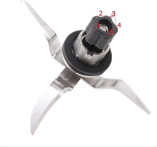 Compatibel met Monsieur Cuisine Connect SKMC Smart SKMS Silvercrest 5T blendermes van Compatibel — afbeelding 3