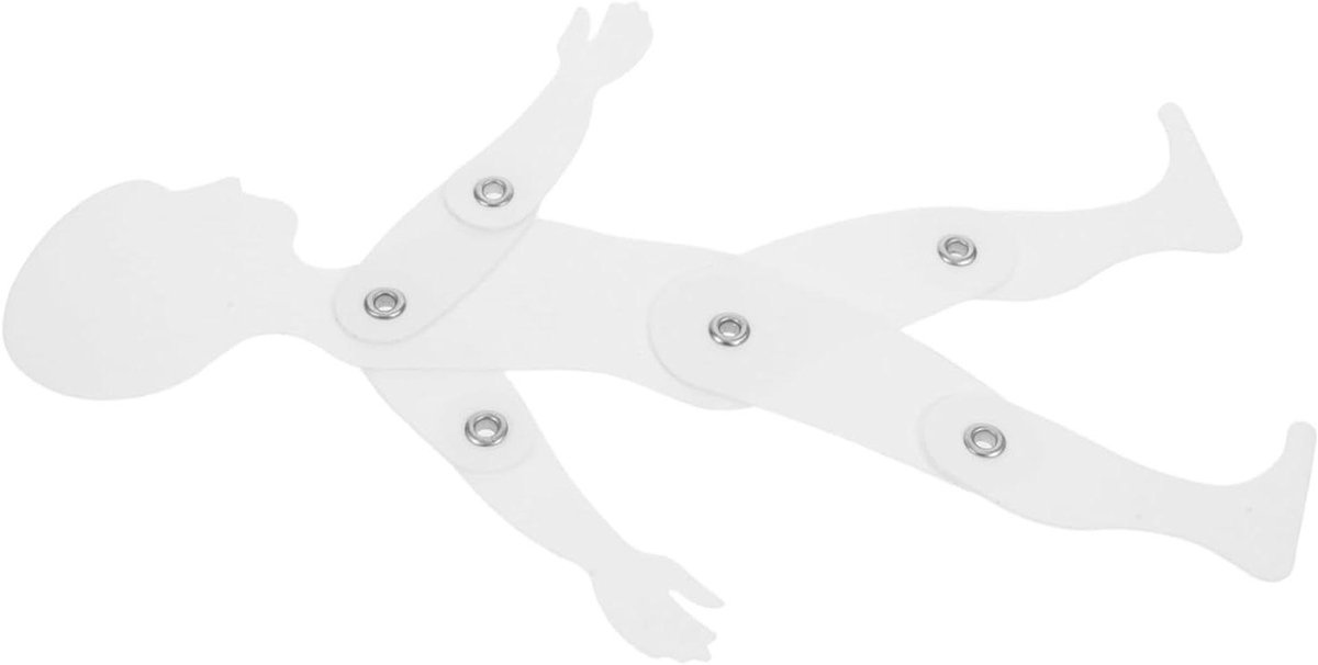 Tekenen Model - Menselijk Figuur - Gebaar Oefening - Flexibele Gewrichten - 25 cm - Wit
