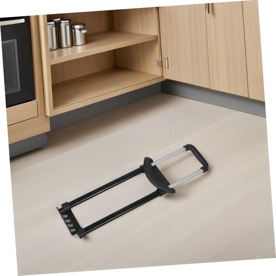 Telescoop Handvat - Koffer Handgreep - Reisbagage Reparatie - Verstelbaar Ontwerp - 72 cm - Zwart — afbeelding 2