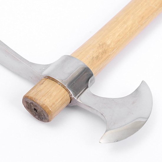 Houthak Gereedschap - Tuin Hakselaar - Tuin Werkzaamheden - Afneembaar Ontwerp - 41 cm Lengte - Metaal — afbeelding 3