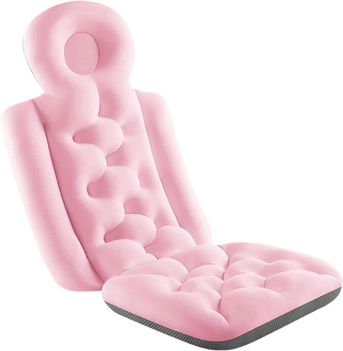 Badkussen Lichaam - Spa Mat - Ontspannend Badden - Eendelig Ontwerp - 40 x 93 cm - Roze