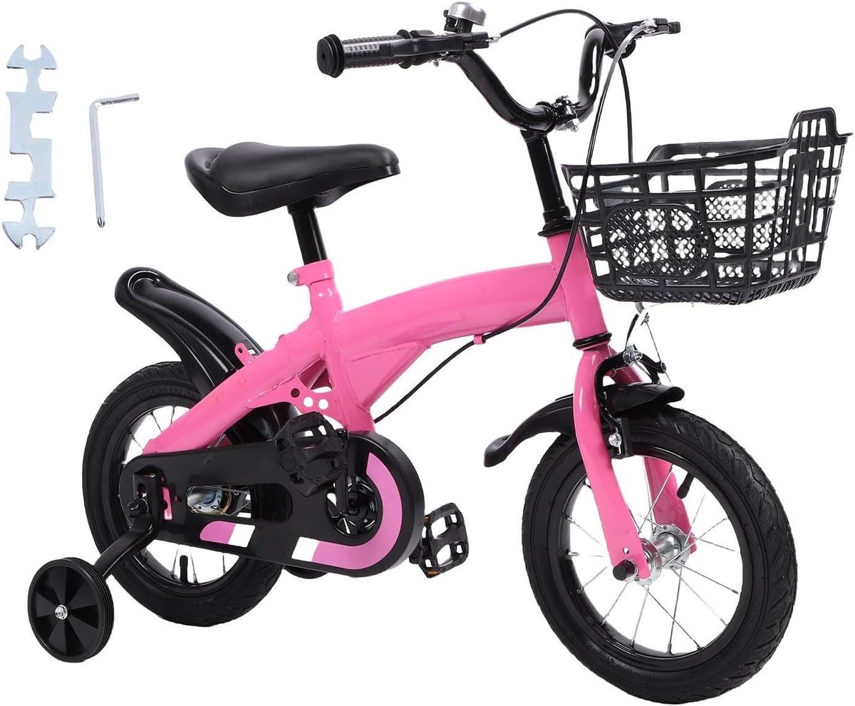 Kinderfiets Loopfiets Peuterfiets Buiten Spelen Verstelbaar Frame 12 Inch