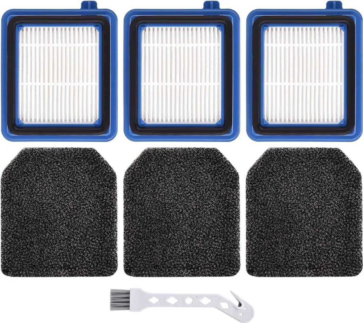 Geschikt voor 3 stofzuigerfilters Geschikt voor AEG QX6, QX7 en ASKW1