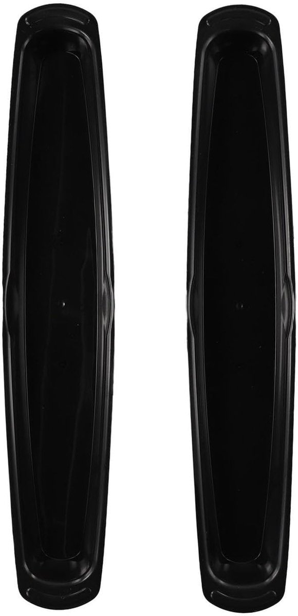 Druppelpan Vet Collector - Lekbak Grill - Grill Schoonhouden - Hittebestendig Materiaal - 38 cm Lengte - Zwart