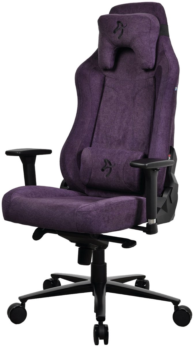 Arozzi Vernazza Soft Fabric Gamestoel - Purple