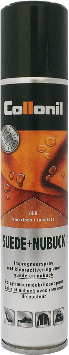 Suède spray & Nubuck spray - Collonil suede+nubuck – Kleurloze bescherming voor suède schoenen