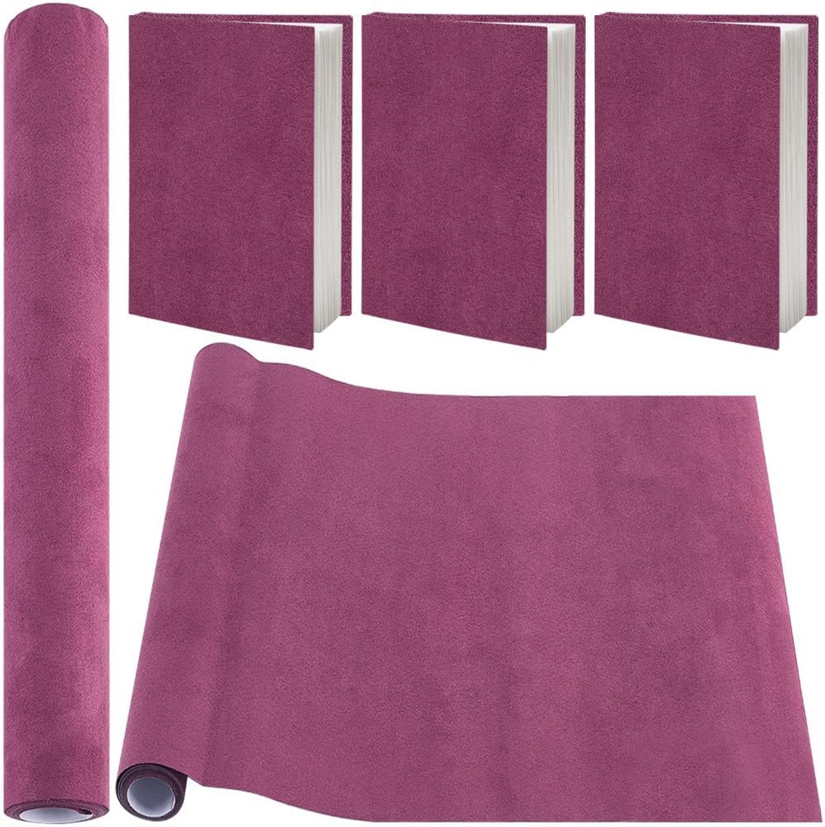 Boekbind Materiaal - Decoratief Papier - DIY Projecten - Zachte Suède Look - 130x30cm - Bruin