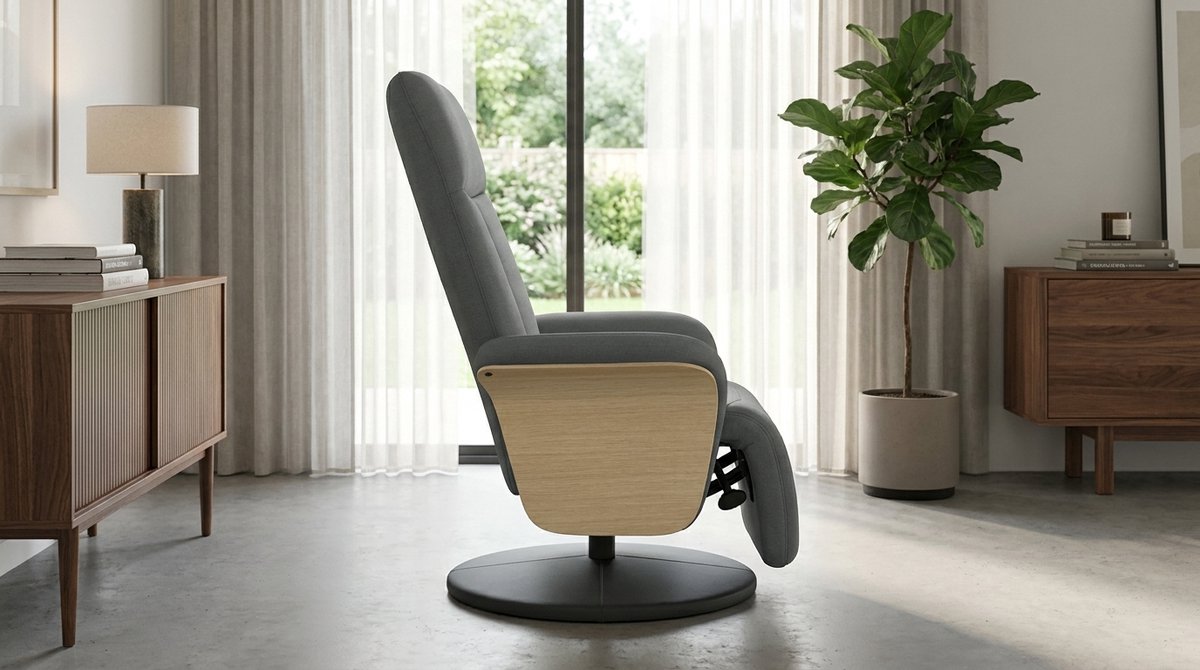 Fauteuil – Grijs – Industrohome