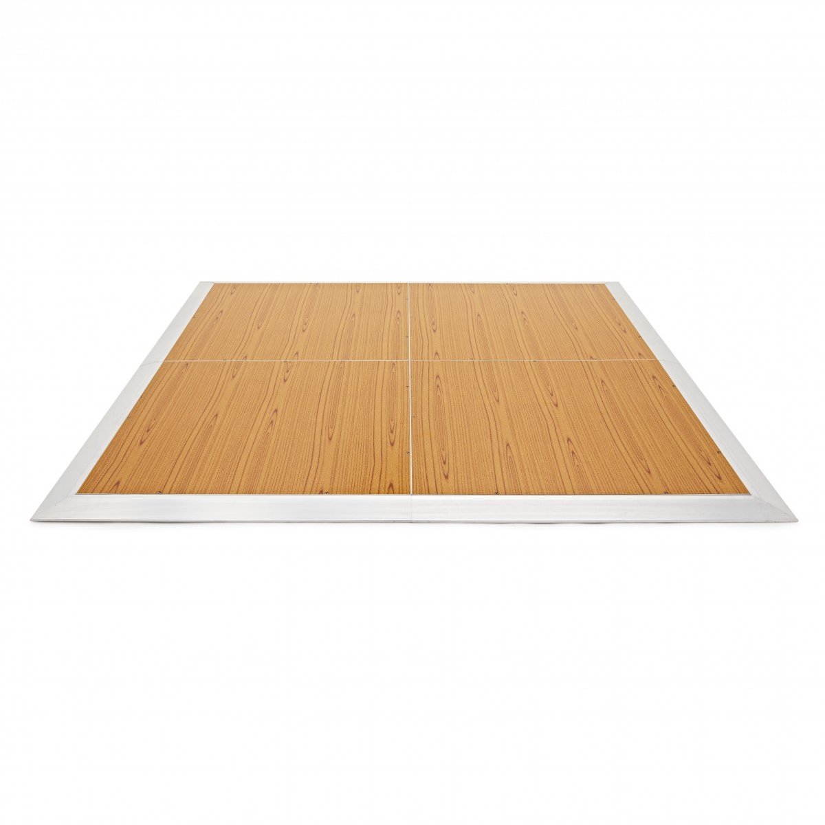 2 m x 2 m Draagbare Dansvloer van Gear4music, Houtfinish