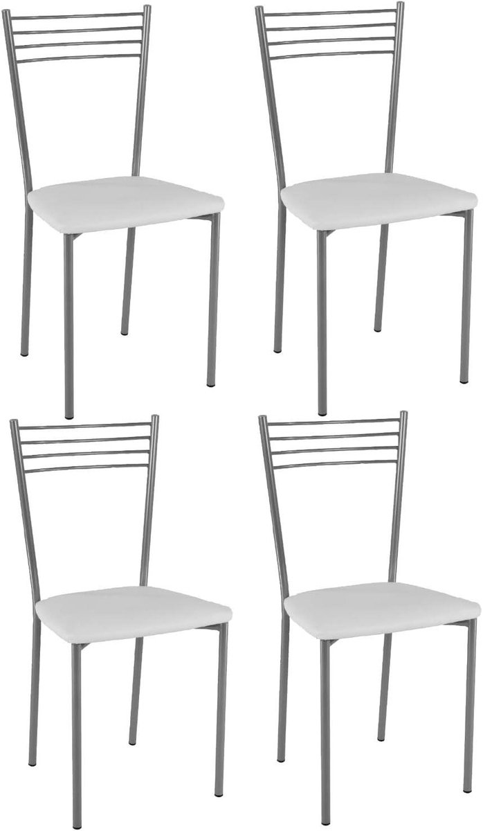 Eetkamerstoelen Set - Stoelen Set - Moderne Woonkamer - 100% Made in Italy - Set van 4 - W
