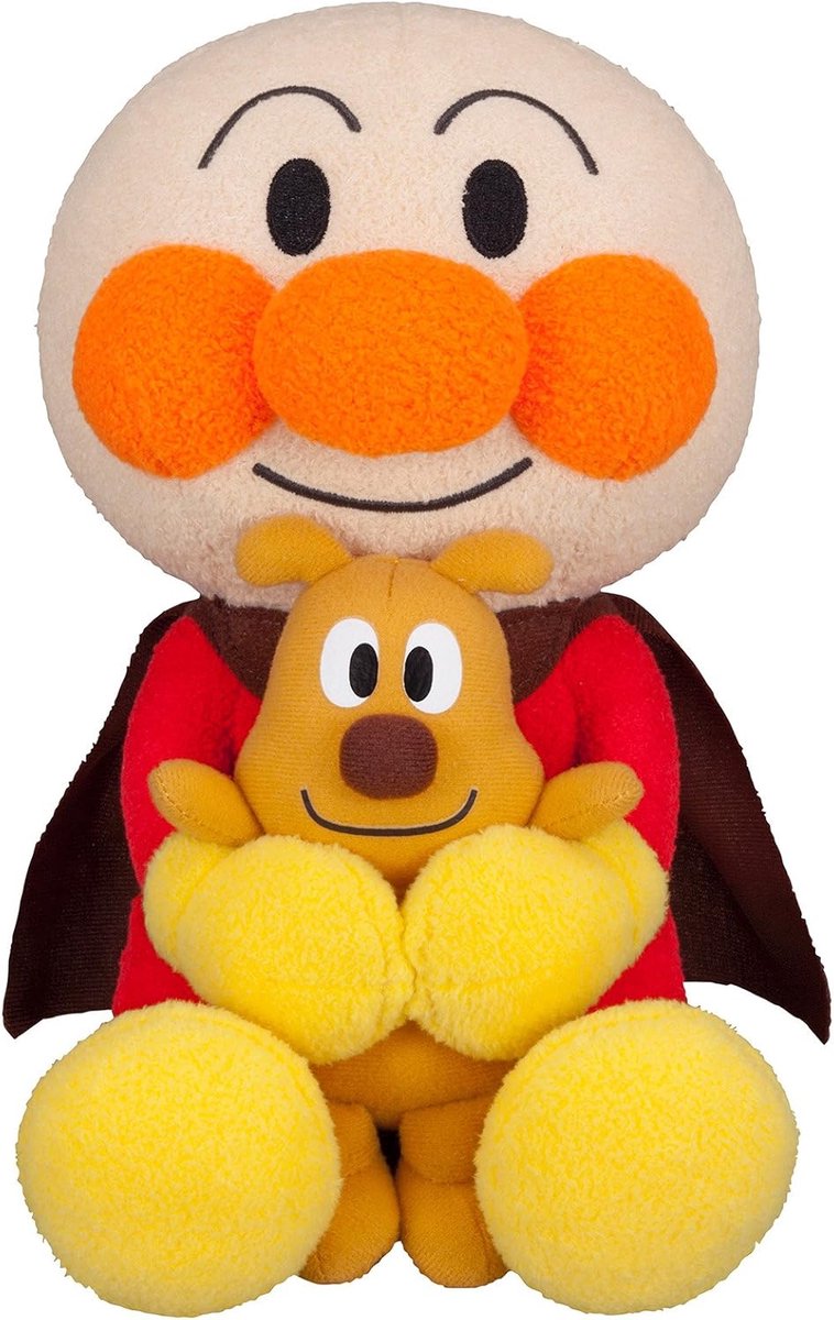 Pluche Knuffelpop - Zachte Speelpop - Spelen Knuffelen - Gevulde Figuren - 34 cm