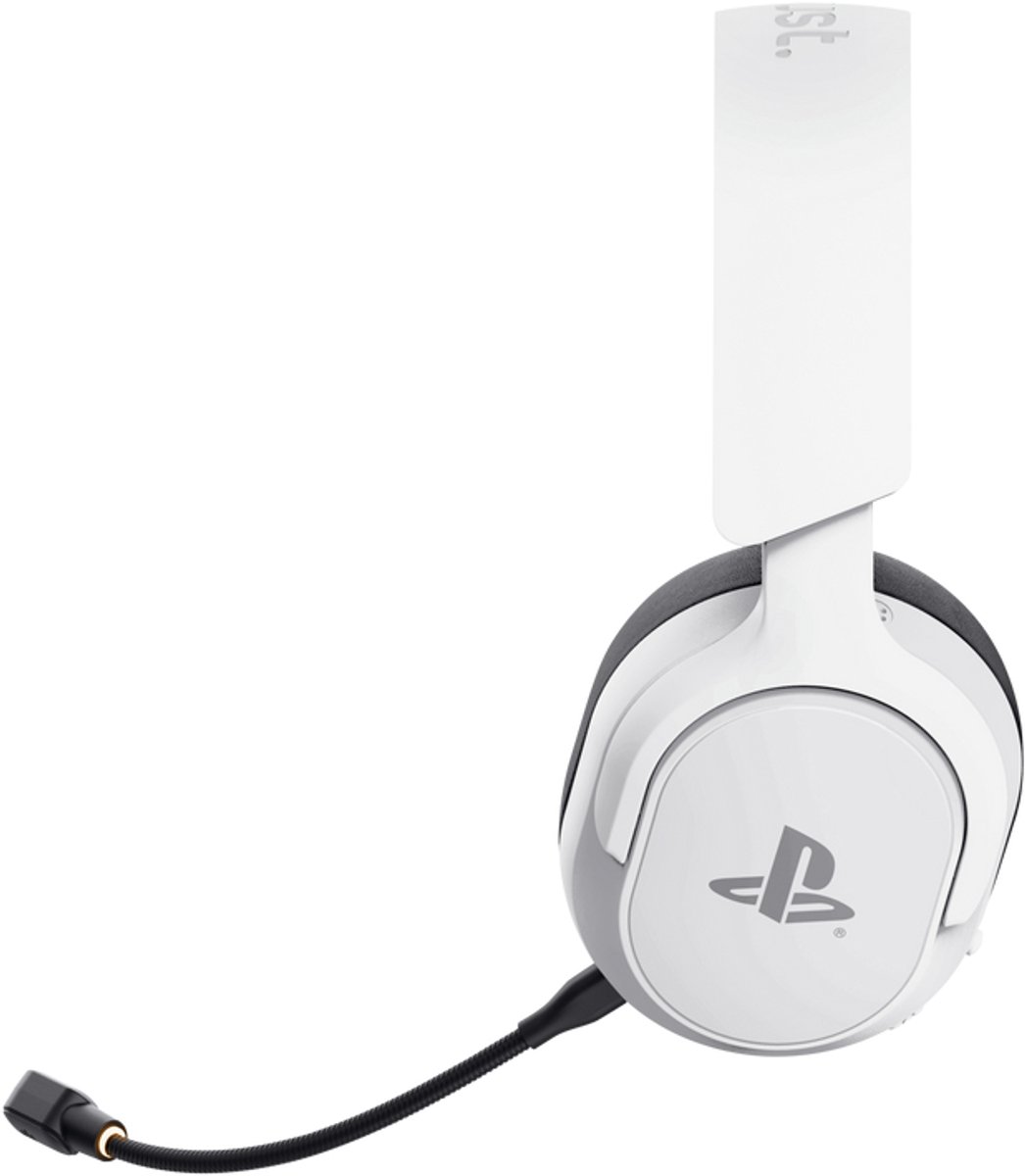 Trust GXT 499W Forta - Draadloze Gaming Headset - Official Licensed voor PS5 - werkt op PS4/PS5 - Batterijduur tot 55 uur - met USB-ontvanger - Wit thumbnail 6