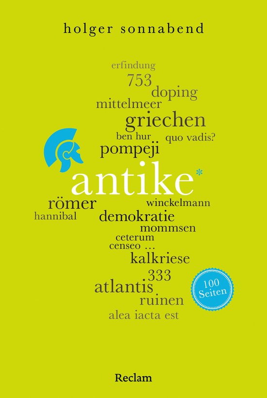 Reclam 100 Seiten - Antike. 100 Seiten - cover