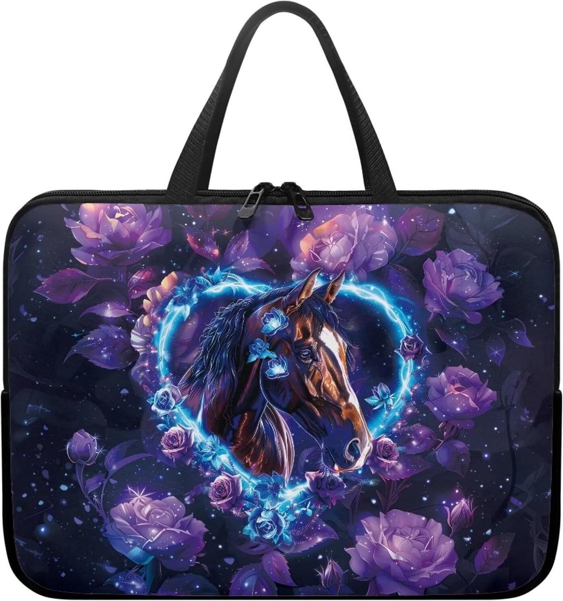 Laptop Sleeve - Computer Tas - Veilig Transport - 360° Bescherming - Tot 17 inch - Zwart