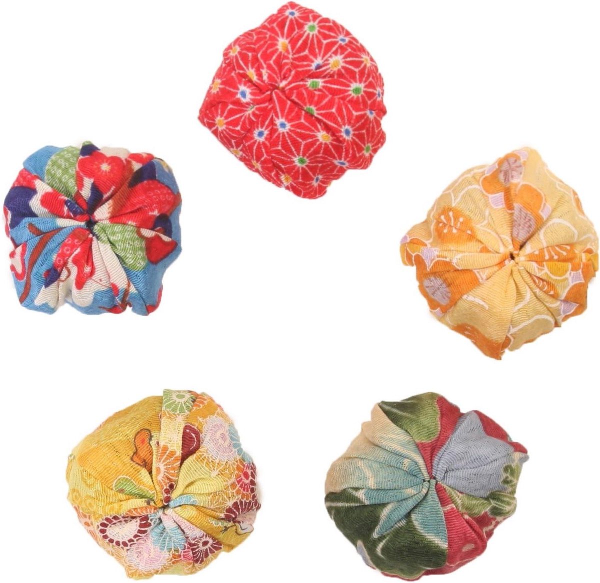 Zitzakken - Zitkussens - Ontspannen Zitten - Set van 5 - 11.3 x 11.2 x 4.19 cm - Grijs