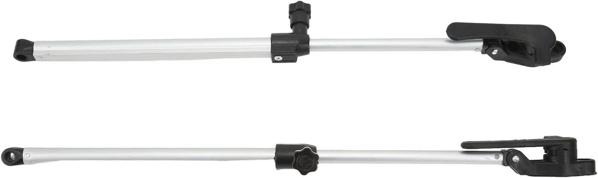 Raamsteunstang Caravan - Raamlift Caravan - Rammen Openen - Telescopische Aluminiumlegering - 310-435mm - Zilver