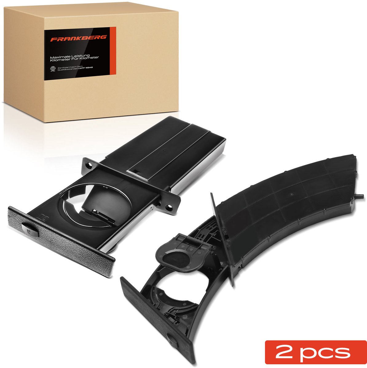 Frankberg 2x Bekerhouder voor BMW 5er E60 E61