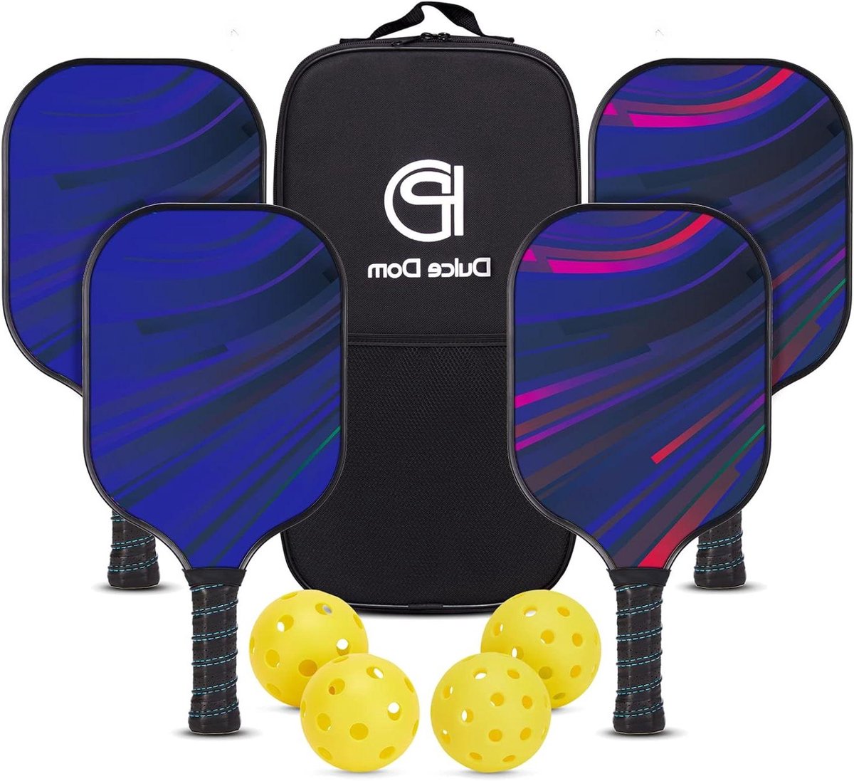 Pickleball Paddles Set - Paddle Racket - Sport Plezier - USAPA Goedgekeurd - 3962 x 1905 cm - Niet gespecificeerd