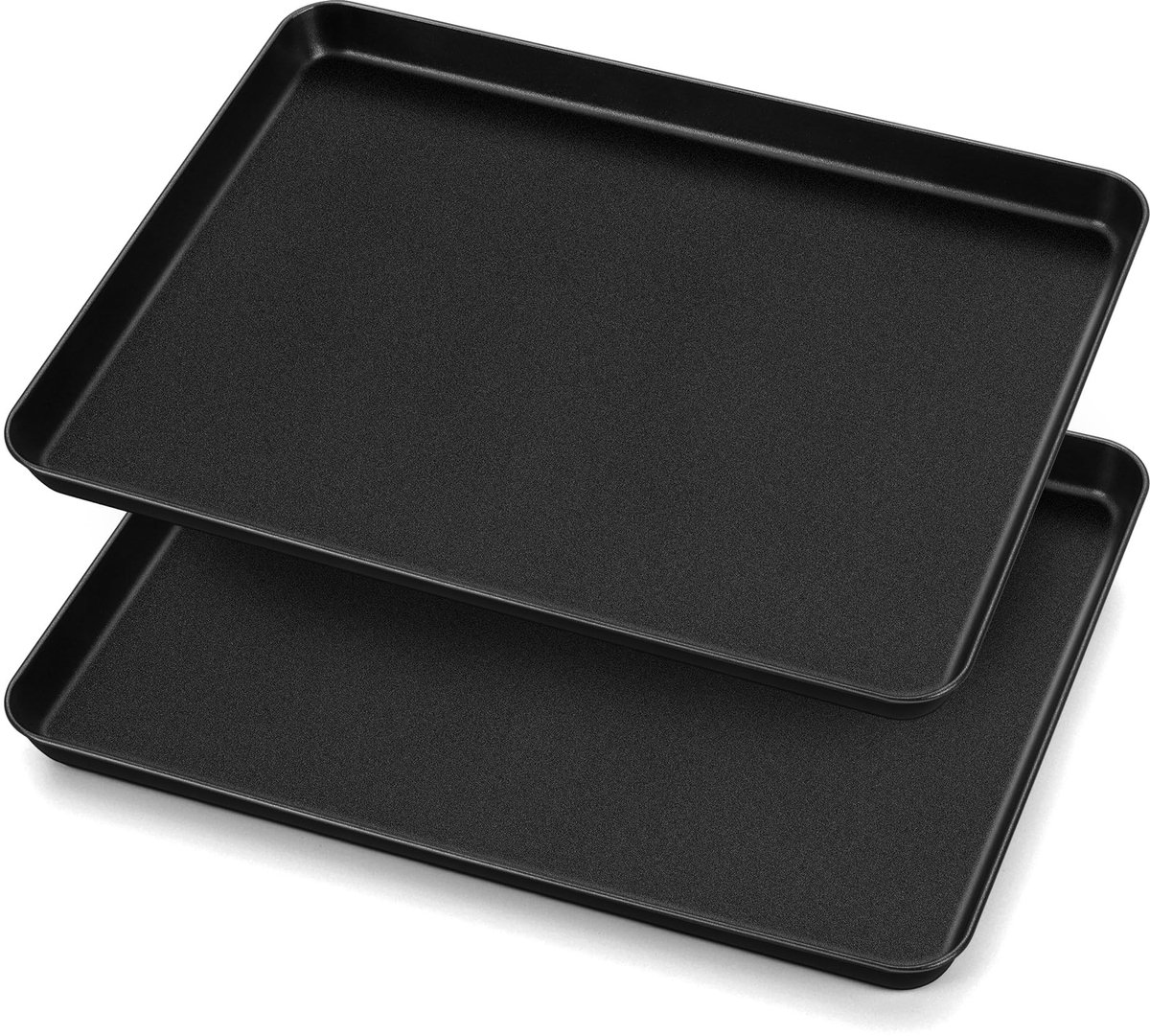 Cosensi - Bakplaat set - Antiaanbaklaag - 2 stuks - 40,5x30,5 cm - Voor het bakken van koekjes en ovenschotels - Geschikt voor elke keuken - Metaal