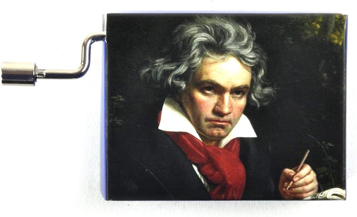 Muziekdoos - Speeldoos Melodie - Muziek Afspelen - Houten Resonantiebord - 86 x 48 x 3 cm - Multicolor