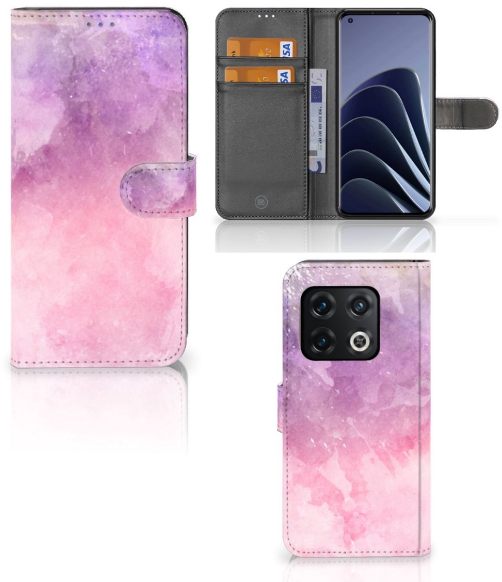 Hoesje OnePlus 10 Pro Pink Purple Paint