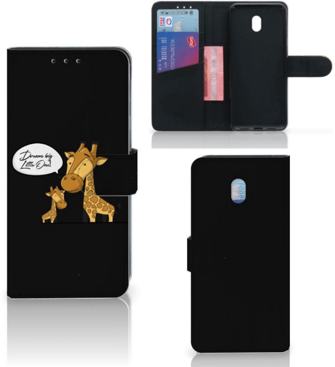Xiaomi Redmi 8A Leuk Hoesje Giraffe