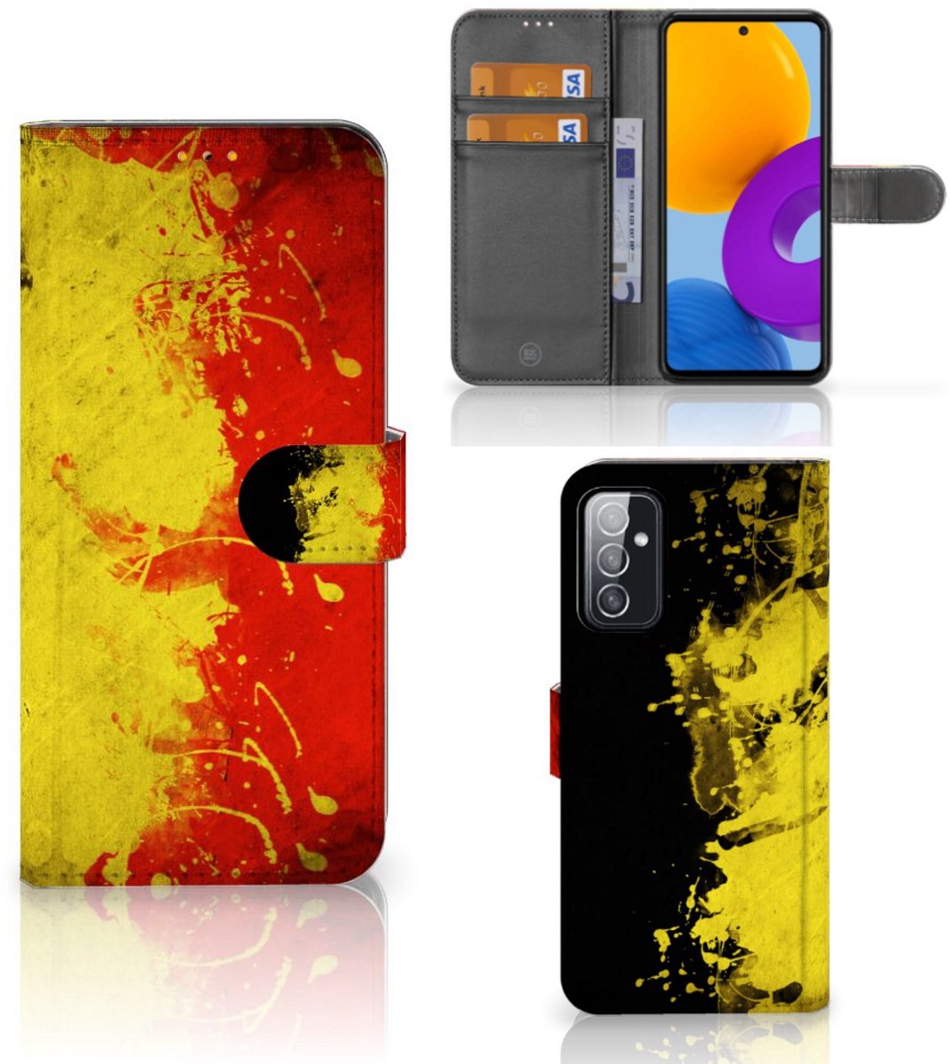 Boekhoesje voor Samsung Galaxy M52 Bookstyle Case België