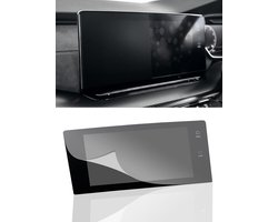 DISSKIN® Displaybeschermfolie compatibel met Skoda Octavia IV 10 inch (tot 01/2024) - zelfherstellend door warmte, mat, antibacteriële coating, anti-vingerafdruk